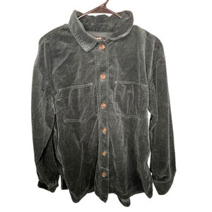 Madewell Green Corduroy Utility Jacket